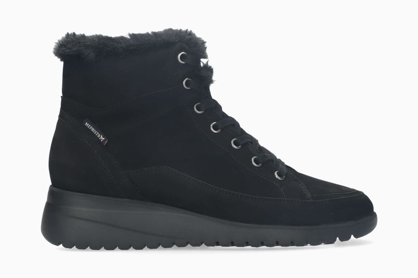 Ilka Mephisto womens ankle boots in black color -5140595 (2)