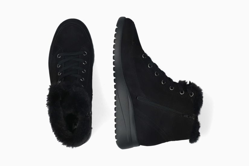 Ilka Mephisto womens ankle boots in black color -5140595 (2)