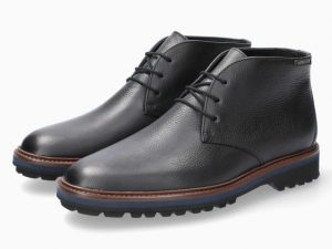 mephisto mens black ankleboots berto 5131784