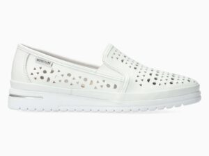 Mephisto Jana Perf women's white moccasins