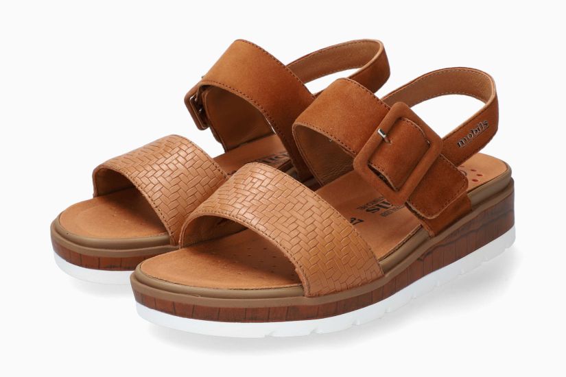 mobils womens sandal brown 5139828